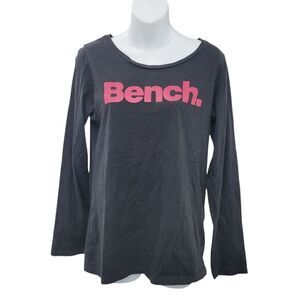 2/$20 Bench Black & Pink Classic Logo Top Tee Long Sleeve Size: XL